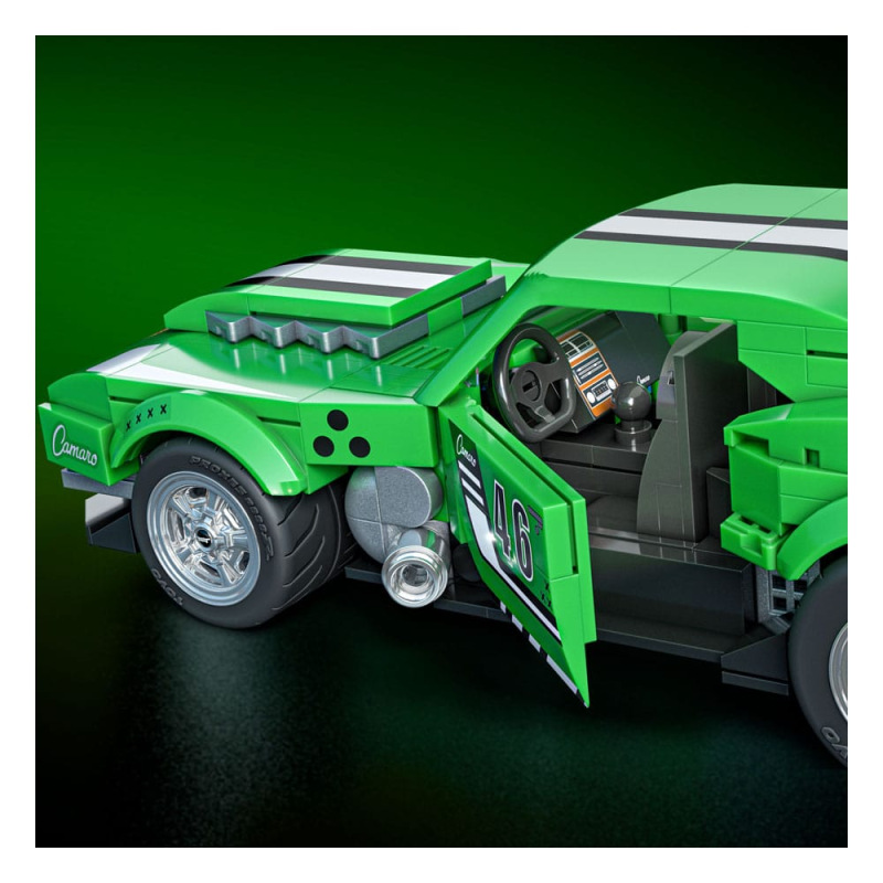 Mattel Brick Shop Hot Wheels Speed Series Building Set 1/32 Custom '68 Camaro 5