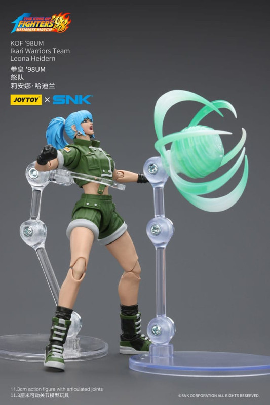 The King Of Fighters '98 Action Figure Hero Team Leona Heidern 11 cm 4