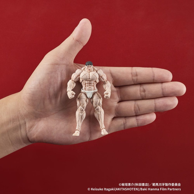 Baki Hanma Digaction Action Figure Kaoru Hanayama 7 cm 9