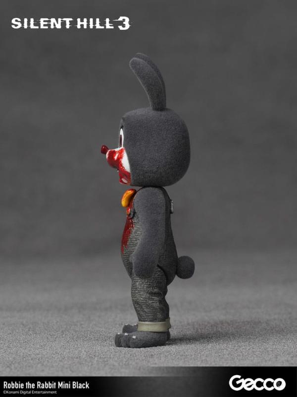 Silent Hill 3 Mini Action Figure Robbie the Rabbit Mini Black Version 10 cm 6