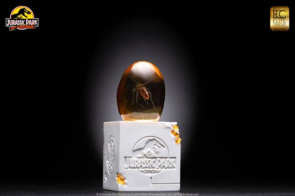 Jurassic Park: Elephant Mosquito in Amber 10 cm Statue - Elite Creature Collectible