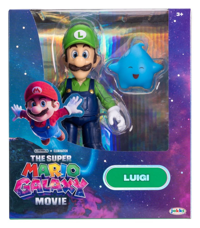 The Super Mario Galaxy Movie Action Figure Luigi 13 cm 1