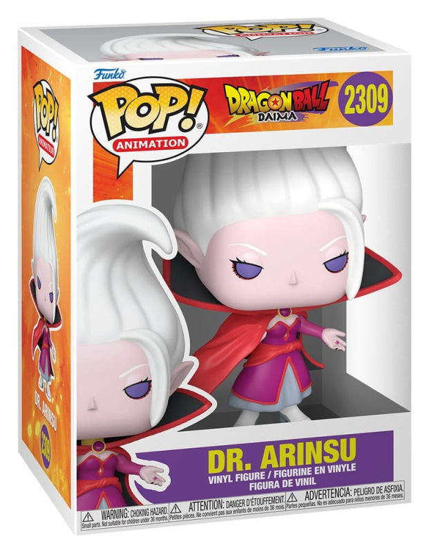 Dragon Ball Daima POP! Animation Vinyl Figure Dr. Arinsu 9 cm 1