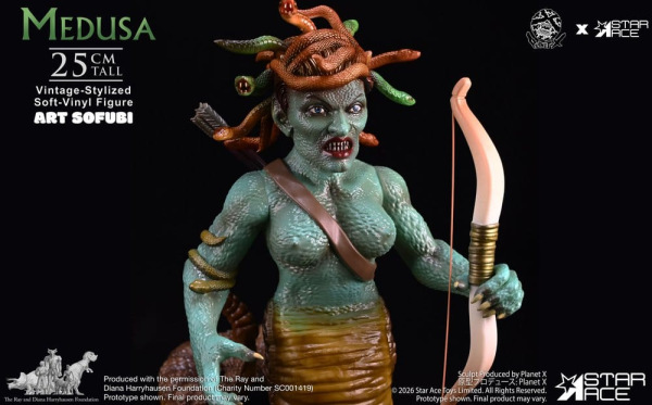 Ray Harryhausen Soft Vinyl Statue Medusa (Vintage-Style) 25 cm 1