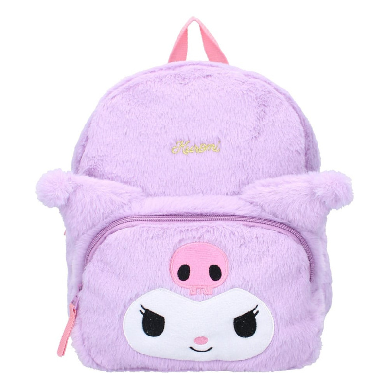 Sanrio Backpack Kuromil Fluffy Festival Purple 26 cm 2