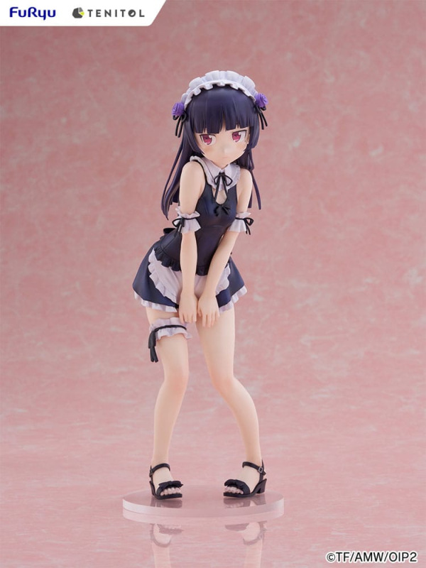 Ore no Imouto ga Konna ni Kawaii Wake ga Nai. Tenitol Tall PVC Statue Kuroneko swimsuits maid Ver. 2 14