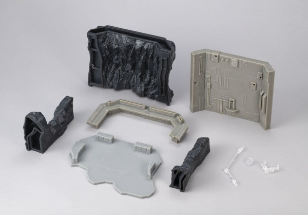 Mobile Suit Gundam Realistic Model Series Diorama G Structure GS03M Last Shooting (material color ed 2