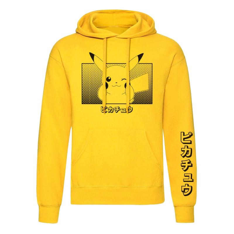 Pokemon Hooded Sweater Pikachu Katakana