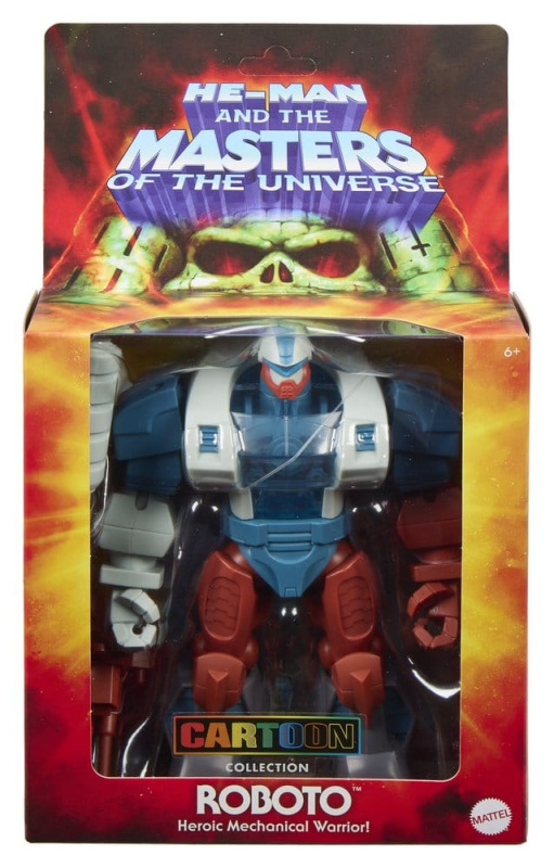 Masters of the Universe Origins Deluxe Action Figure Cartoon Collection: Roboto 14 cm 1