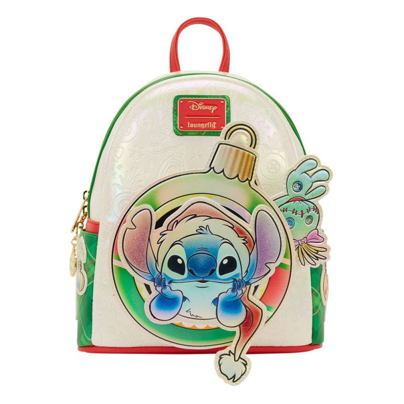 Disney by Loungefly Mini Backpack Lilo and Stitch Holiday 3