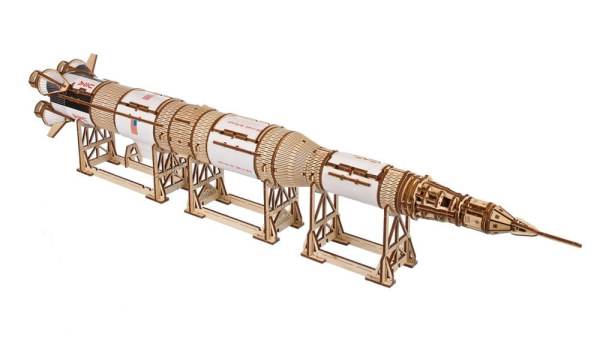 NASA 3D Wooden Puzzle Saturn V 14