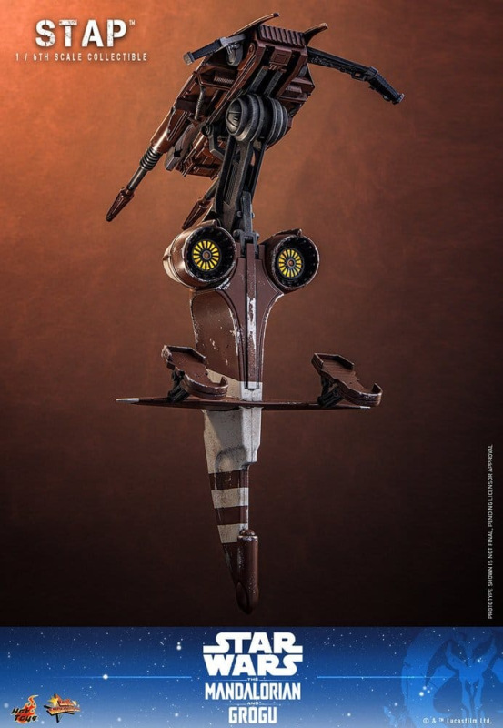 Star Wars: The Mandalorian & Grogu Movie Masterpiece Accessory 1/6 STAP 32 cm 4