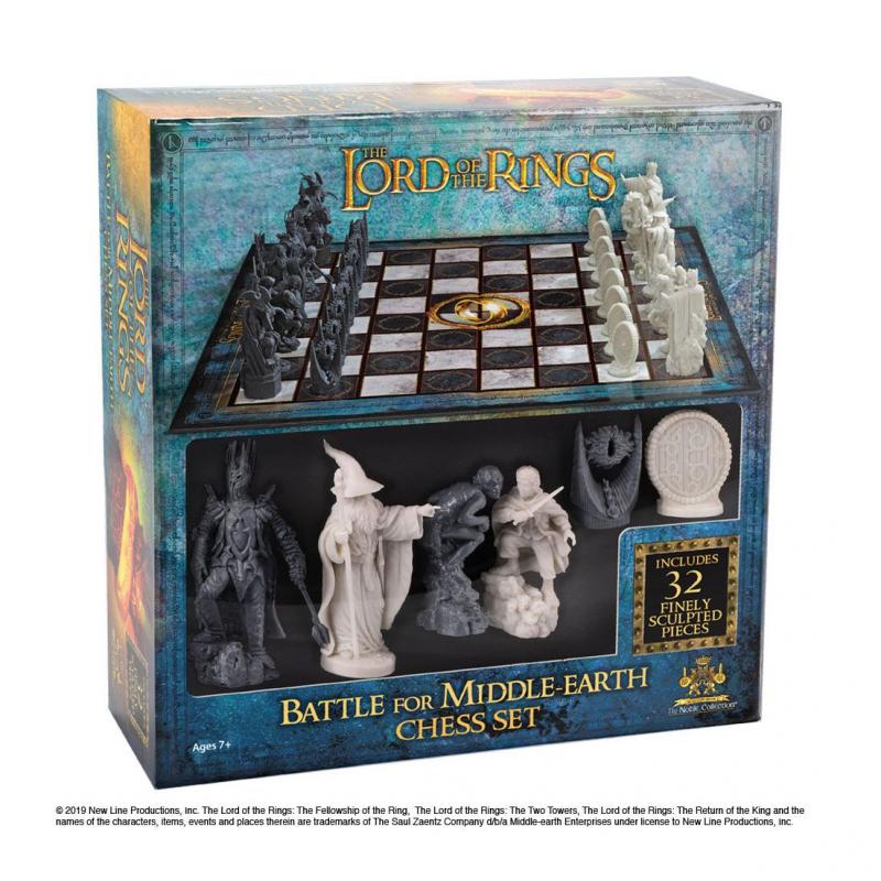Lord of the Rings: Chess Set Battle for Middle Earth - Noble Collection