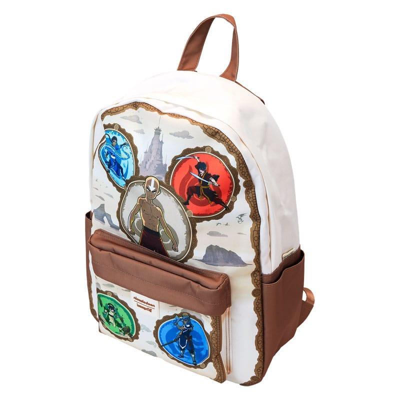 Nickelodeon by Loungefly Full-Size Nylon Backpack Avatar: The Last Airbender Bending Arts 3