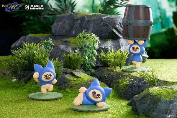 Monster Hunter Rise Trading Figure 6-Pack Felyne Cat 13