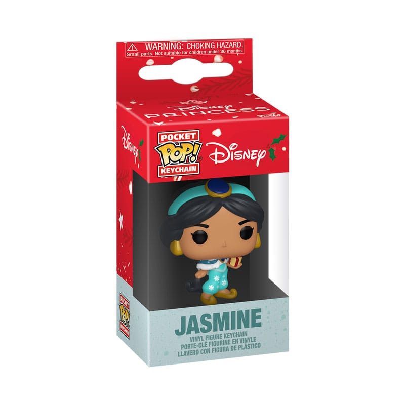 Disney Princess POP! Vinyl Keychains 4 cm Holiday Jasmine Display (12) 1