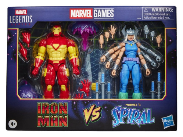 Marvel Games Marvel Legends Action Figure 2-Pack Iron Man & Marvel's Spiral 15 cm 8