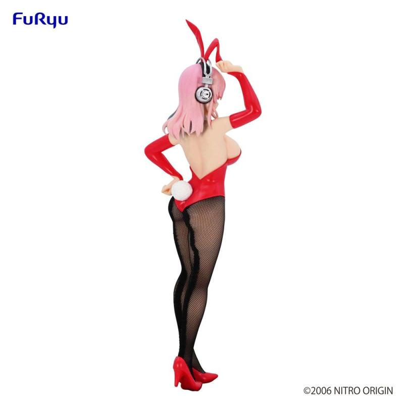 Super Sonico BiCute Bunnies PVC Statue Super Sonico Red Ver. 28 cm 4