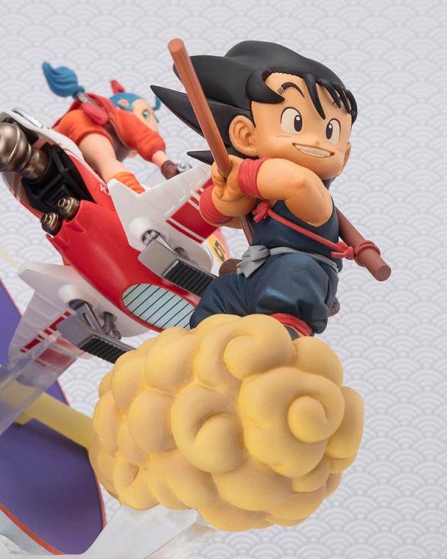 Dragon Ball Figuarts ZERO PVC Statue Son Goku & Bulma 18 cm