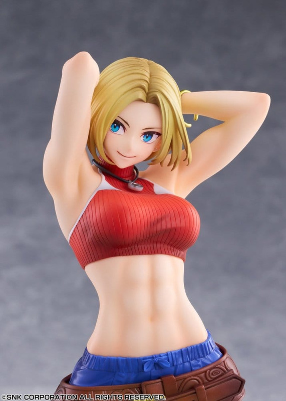 Fighting Girls Collection The King of Fighters XV PVC Figure 1/7 Blue Mary 26 cm 10