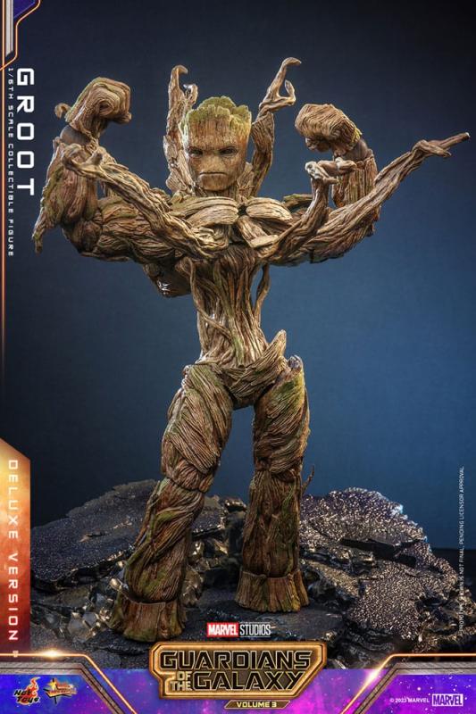 Guardians of the Galaxy Vol.3: Groot Deluxe 1/6 Movie Masterpiece Action Figure - Hot Toys