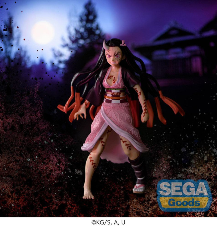 Demon Slayer: Kimetsu no Yaiba Figurizm PVC Statue Nezuko Kamado Demon Form Advancing Ver. 21 cm 1
