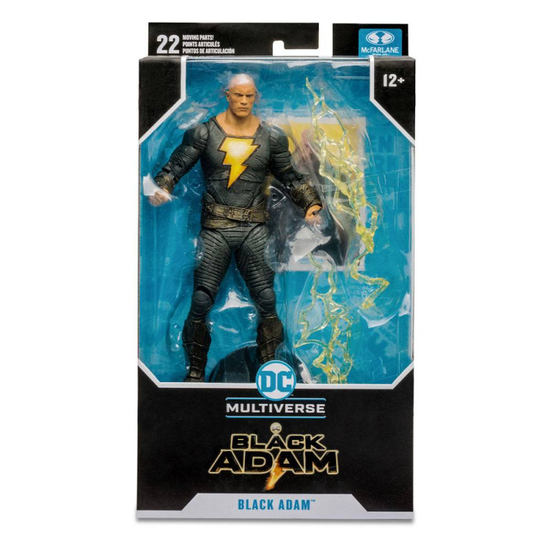 DC Black Adam Movie Action Figure Black Adam 18 cm 7
