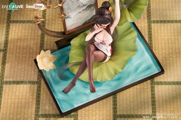 Date A Live: Spirit Pledge PVC Statue 1/7 Kurumi Tokisaki Ink Black China Dress Ver. 22 cm