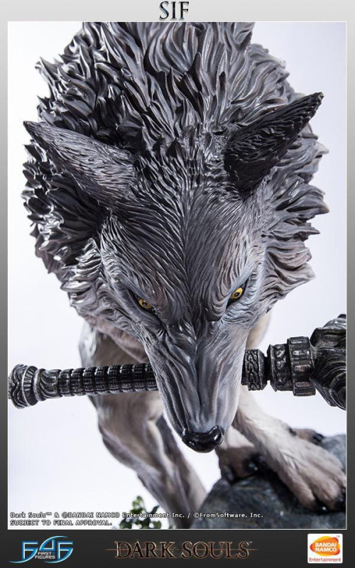 Dark Souls Statue The Great Grey Wolf Sif 64 cm 7