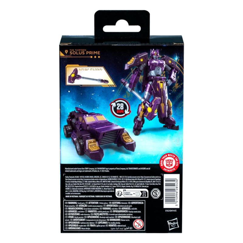 Transformers Age of the Primes Deluxe Class Action Figure The Thirteen Autobot Solus Prime 14 cm 1