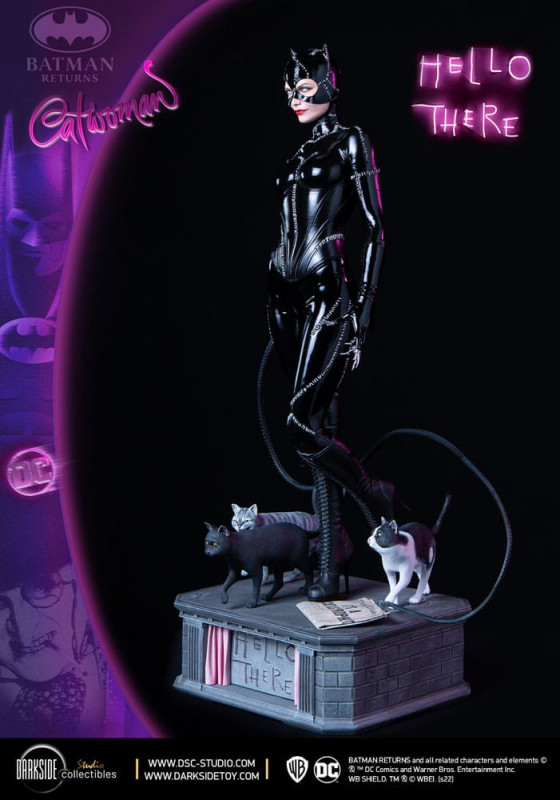 Batman Returns QS Series Statue 1/4 Catwoman 30th Anniversary Edition 54 cm 5