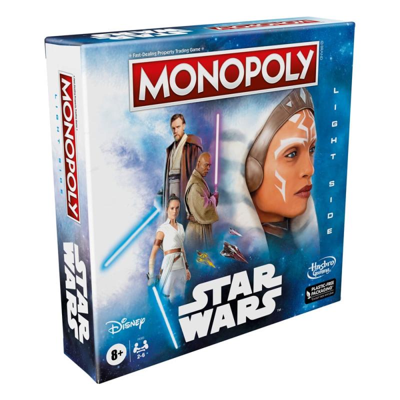 Star Wars Board Game Monopoly Light Side Edition *German Version*