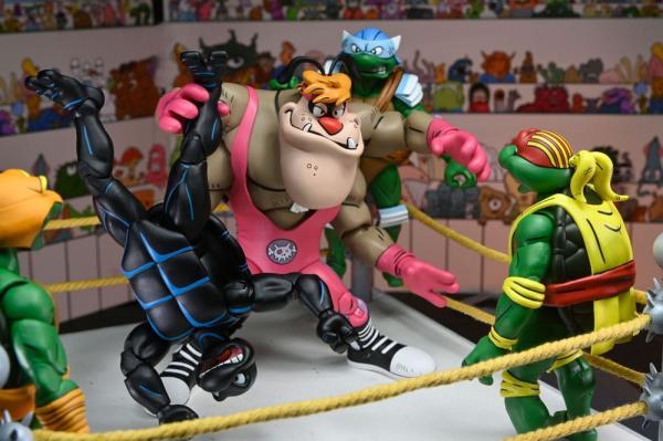 Teenage Mutant Ninja Turtles (Archie Comics) Action Figures 4-Pack Stump Wrestling Turtles 18 cm 9