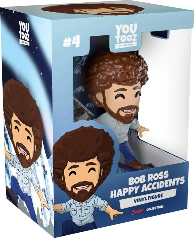 Bob Ross Vinyl Figure Bob Ross Happy Accidents 12 cm 1