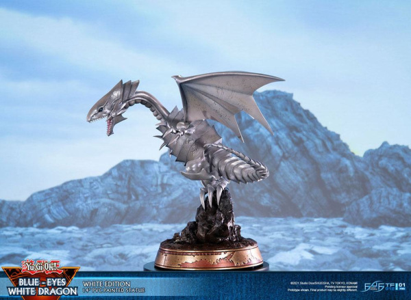 Yu-Gi-Oh! PVC Statue Blue-Eyes White Dragon White Edition 35 cm 5