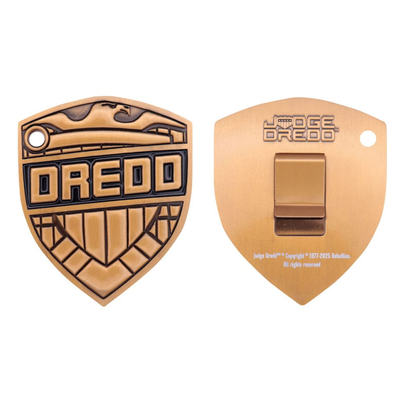 2000 AD Replica Judge Dredd Badge Limited Edition 2