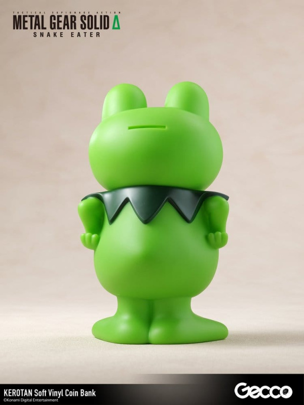 Metal Gear Solid ?: Snake Eater Soft Vinyl Bank Kerotan 21 cm 11