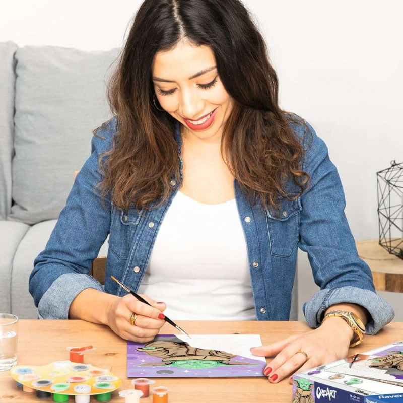 Star Wars: The Mandalorian CreArt Painting by Numbers Meditating Grogu 4