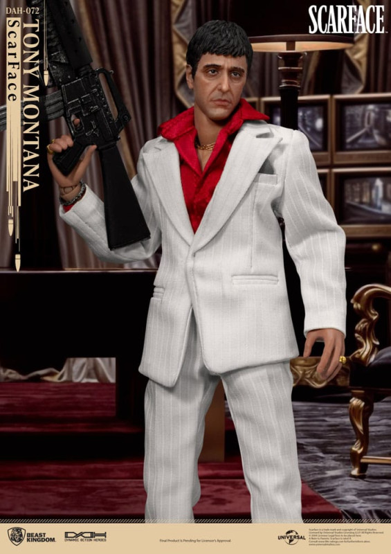 Scarface (1983) Action Figure Tony Montana 20 cm 4