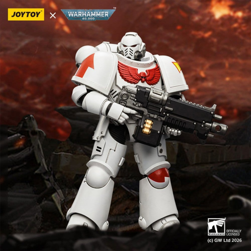Warhammer 40,000 Action Figure White Scars Intercessor 12 cm 6