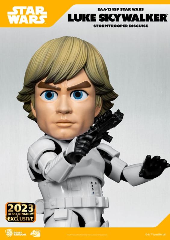 Star Wars: Luke Skywalker (Stormtrooper Disguise) 17 cm Egg Attack Statue - BKT