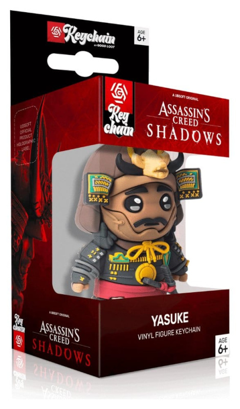 Assassin's Creed Shadows Keychain Yasuke 3D 1