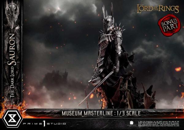 Lord of the Rings Museum Masterline Series Statue 1/3 The Dark Lord Sauron Bonus Version 117 cm 3