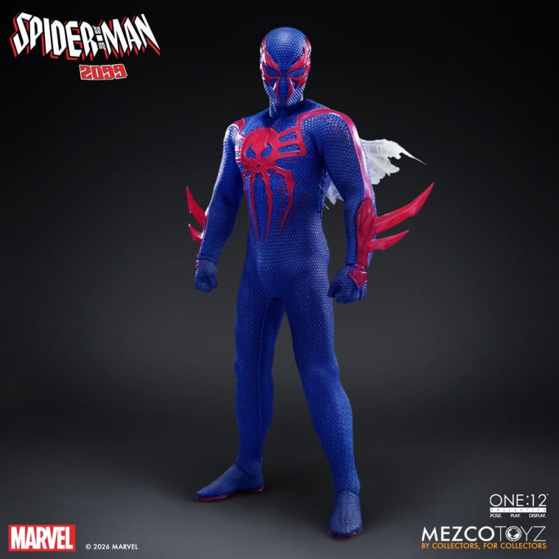 Marvel Comics One:12 Collective Action Figure 1/12 Spider-Man 2099 17 cm 14