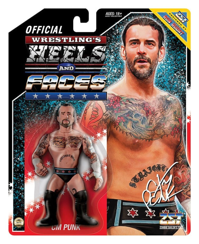 Zombie Sailor's Toys Action Figure CM PUNK Heels and Faces 11 cm 1