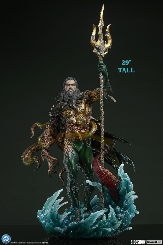 DC Comics Aquaman Premium Format Statue Aquaman: Lord of the Deep 74 cm 6