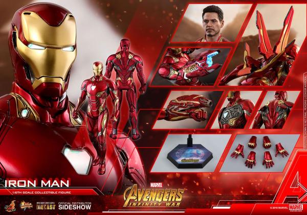 Avengers Infinity War Diecast Movie Masterpiece Action Figure 1/6 Iron Man 32 cm 13