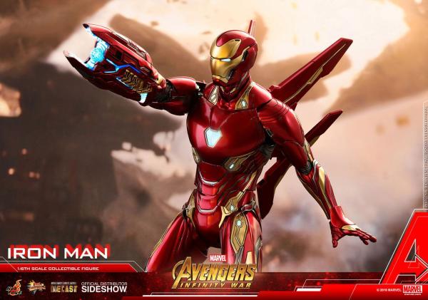 Avengers Infinity War Diecast Movie Masterpiece Action Figure 1/6 Iron Man 32 cm 10