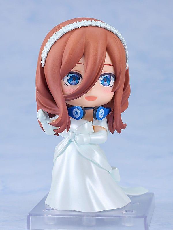 The Quintessential Quintuplets Nendoroid Action Figure Miku Nakano: Wedding Dress Ver. 10 cm 2