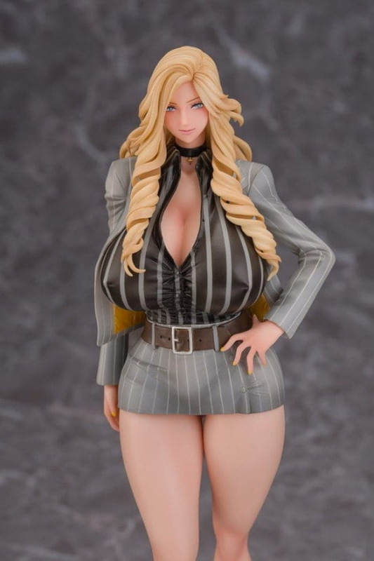 Gal Ane Shachou to Harem Office PVC Figure 1/7 Nishigori Ai (Grey Suit Ver.) Wholesome Ver. 26 cm 3